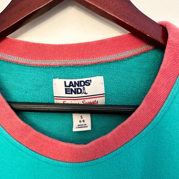 Retro 80s Quilt / Patchwork Crewneck Sweatshirt - Picture 9 of 9